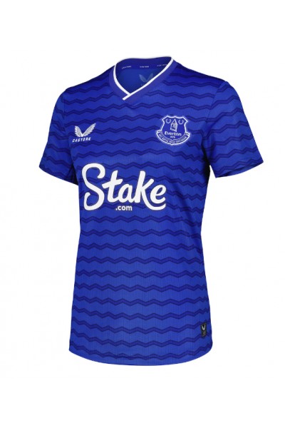 Everton Vitaliy Mykolenko #16 Jalkapallovaatteet Naisten Kotipaita 2025-26 Lyhythihainen Everton Vitaliy Mykolenko #16 Jalkapallovaatteet Naisten Kotipaita 2025-26 Lyhythihainen